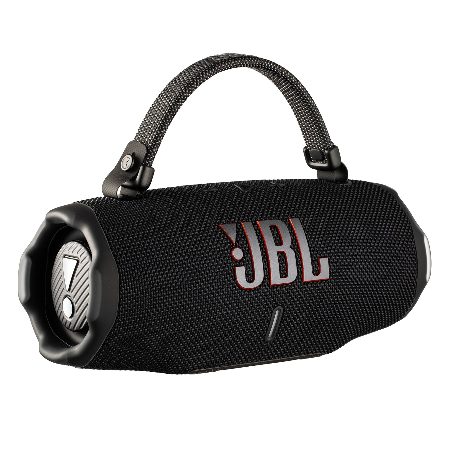 JBL Charge 6 - Portable Waterproof & Drop-Proof Bluetooth Speaker, Bold Pro Sound with AI Sound Boost, 28Hrs of Playtime, Built-in powerbank & Comes with a Sturdy/Removable Carrying Strap (Black)