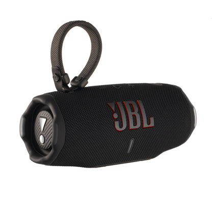 JBL Charge 6 - Portable Waterproof & Drop-Proof Bluetooth Speaker, Bold Pro Sound with AI Sound Boost, 28Hrs of Playtime, Built-in powerbank & Comes with a Sturdy/Removable Carrying Strap (Black)