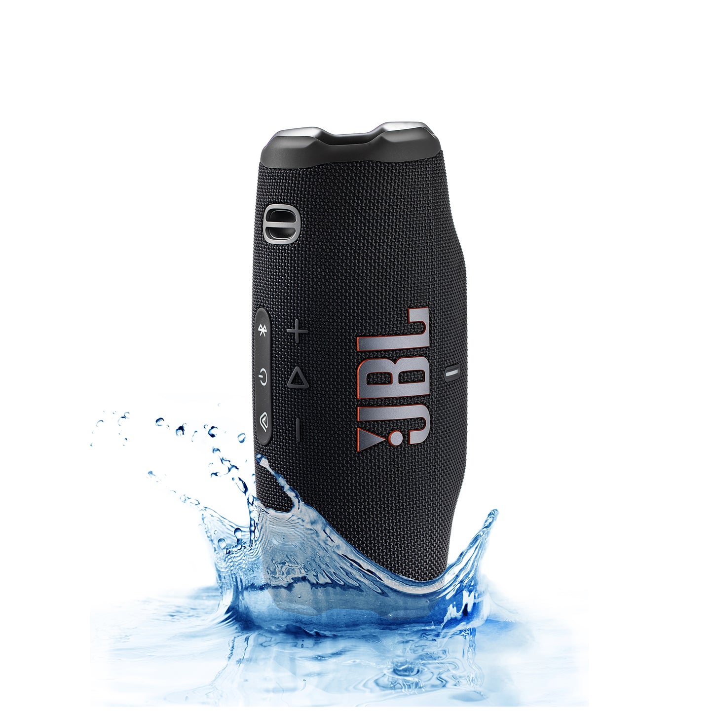 JBL Charge 6 - Portable Waterproof & Drop-Proof Bluetooth Speaker, Bold Pro Sound with AI Sound Boost, 28Hrs of Playtime, Built-in powerbank & Comes with a Sturdy/Removable Carrying Strap (Black)