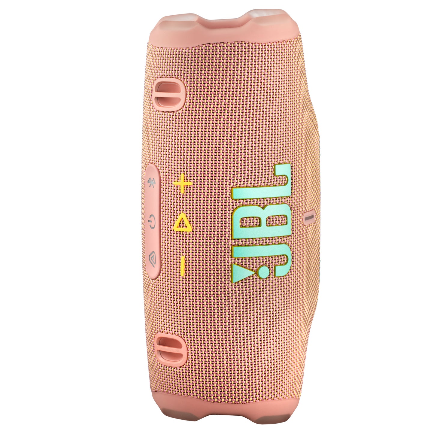 JBL Charge 6 - Portable Waterproof & Drop-Proof Bluetooth Speaker, Bold Pro Sound with AI Sound Boost, 28Hrs of Playtime, Built-in powerbank & Comes with a Sturdy/Removable Carrying Strap (Pink)