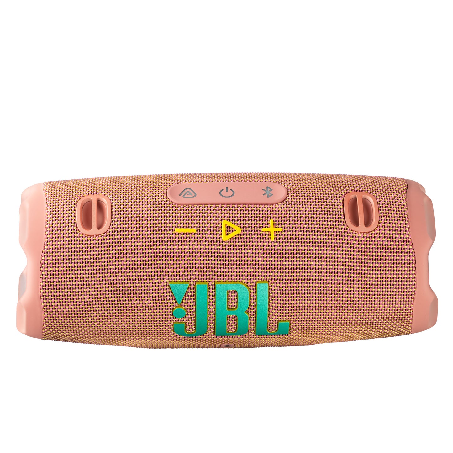JBL Charge 6 - Portable Waterproof & Drop-Proof Bluetooth Speaker, Bold Pro Sound with AI Sound Boost, 28Hrs of Playtime, Built-in powerbank & Comes with a Sturdy/Removable Carrying Strap (Pink)
