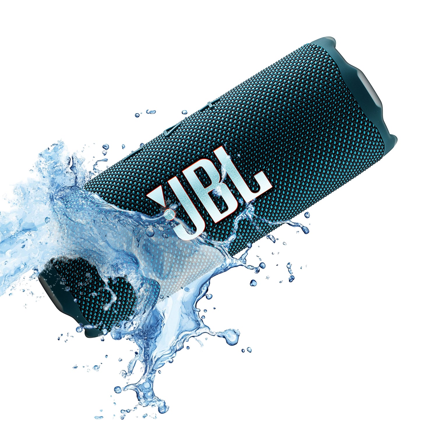 JBL Flip 7 - Portable Waterproof and Drop-Proof Speaker, Bold Pro Sound with AI Sound Boost, 16Hrs of Playtime, and PushLock System with Interchangeable Accessories (Blue)