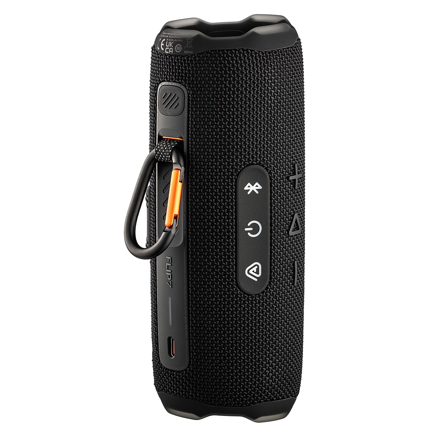 JBL Flip 7 - Portable Waterproof and Drop-Proof Speaker, Bold Pro Sound with AI Sound Boost, 16Hrs of Playtime, and PushLock System with Interchangeable Accessories (Black)