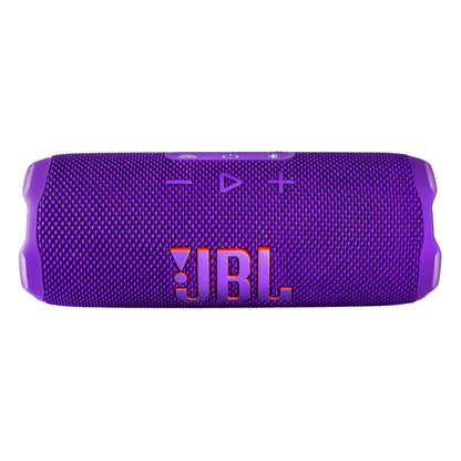 JBL Flip 7 - Portable Waterproof and Drop-Proof Speaker, Bold Pro Sound with AI Sound Boost, 16Hrs of Playtime, and PushLock System with Interchangeable Accessories (Purple)