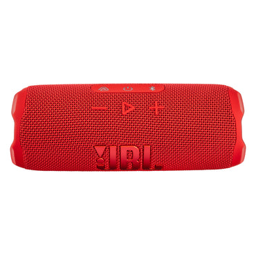 JBL Flip 7 - Portable Waterproof and Drop-Proof Speaker, Bold Pro Sound with AI Sound Boost, 16Hrs of Playtime, and PushLock System with Interchangeable Accessories (Red)