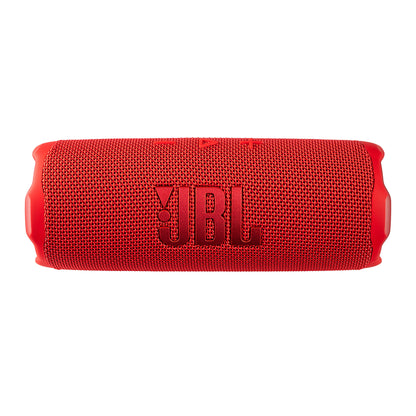 JBL Flip 7 - Portable Waterproof and Drop-Proof Speaker, Bold Pro Sound with AI Sound Boost, 16Hrs of Playtime, and PushLock System with Interchangeable Accessories (Red)