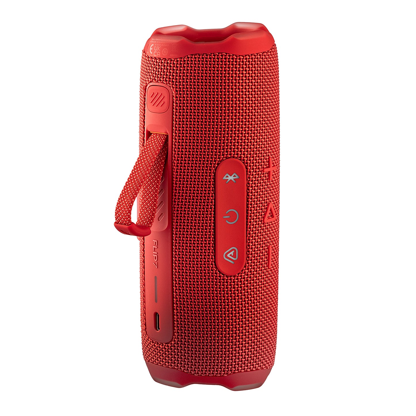 JBL Flip 7 - Portable Waterproof and Drop-Proof Speaker, Bold Pro Sound with AI Sound Boost, 16Hrs of Playtime, and PushLock System with Interchangeable Accessories (Red)