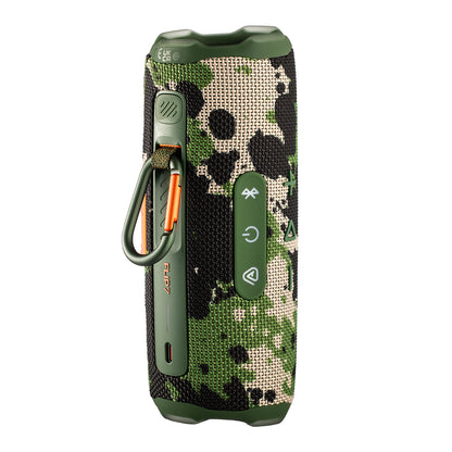JBL Flip 7 - Portable Waterproof and Drop-Proof Speaker, Bold Pro Sound with AI Sound Boost, 16Hrs of Playtime, and PushLock System with Interchangeable Accessories (Squad)