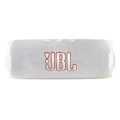 JBL Flip 7 - Portable Waterproof and Drop-Proof Speaker, Bold Pro Sound with AI Sound Boost, 16Hrs of Playtime, and PushLock System with Interchangeable Accessories (White)