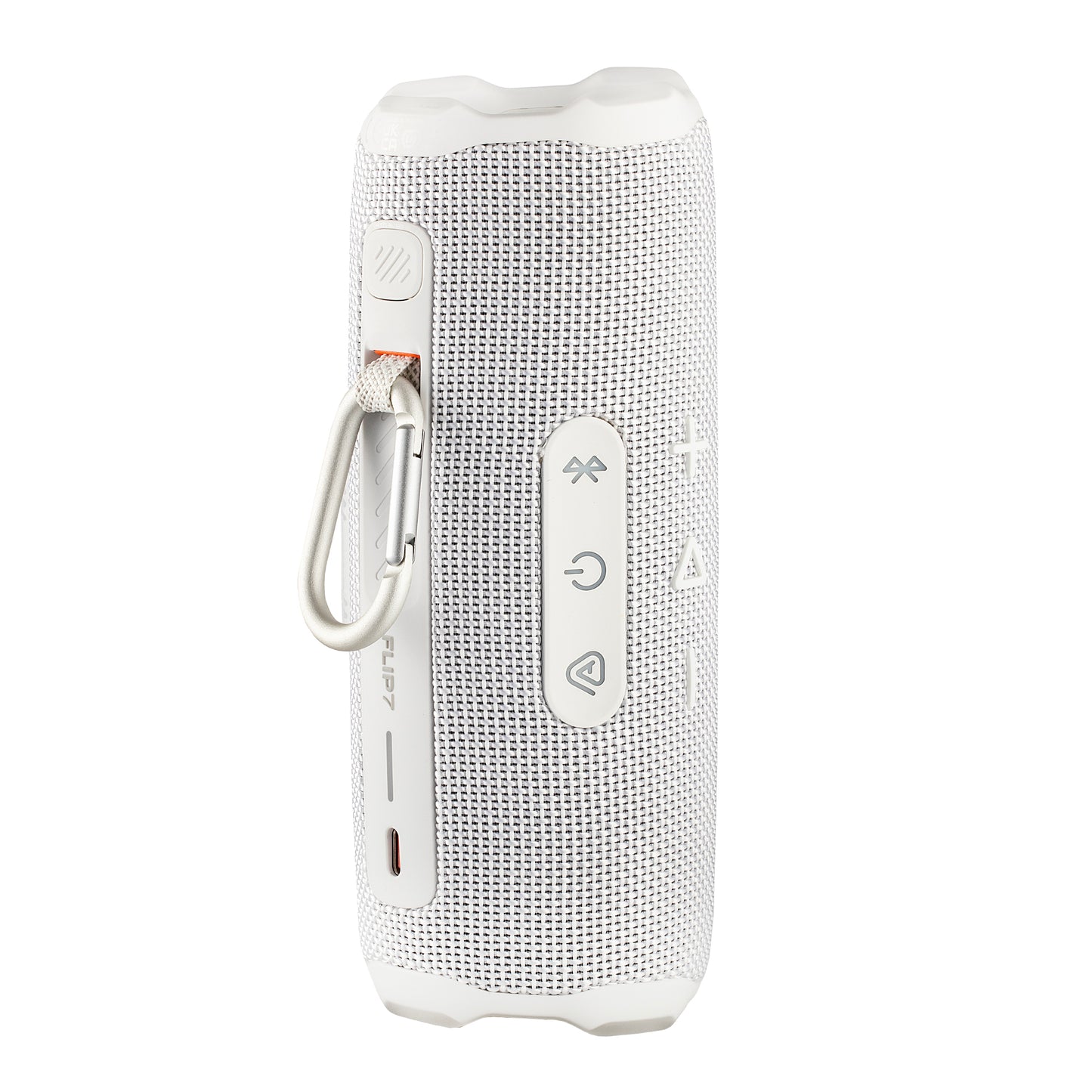 JBL Flip 7 - Portable Waterproof and Drop-Proof Speaker, Bold Pro Sound with AI Sound Boost, 16Hrs of Playtime, and PushLock System with Interchangeable Accessories (White)