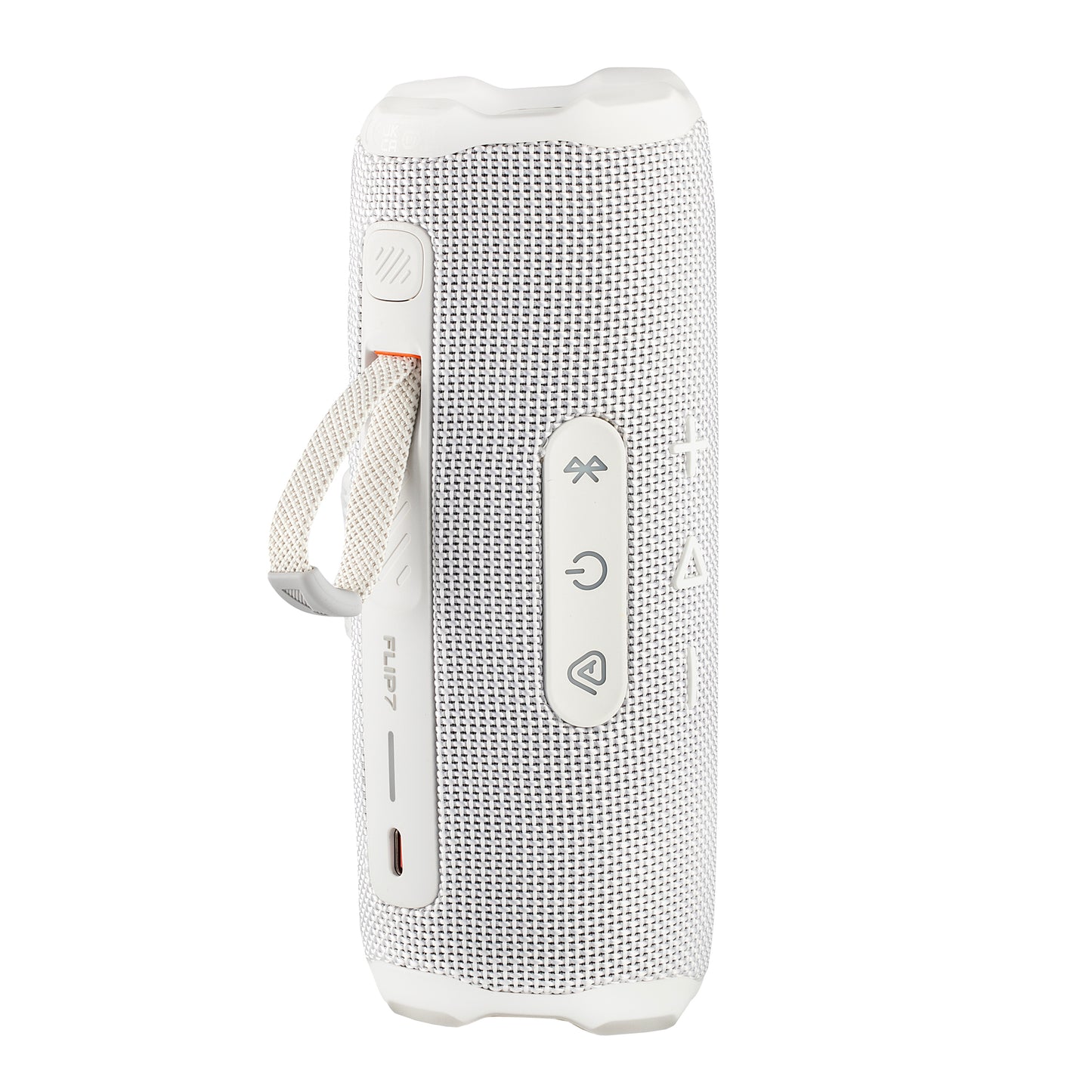 JBL Flip 7 - Portable Waterproof and Drop-Proof Speaker, Bold Pro Sound with AI Sound Boost, 16Hrs of Playtime, and PushLock System with Interchangeable Accessories (White)