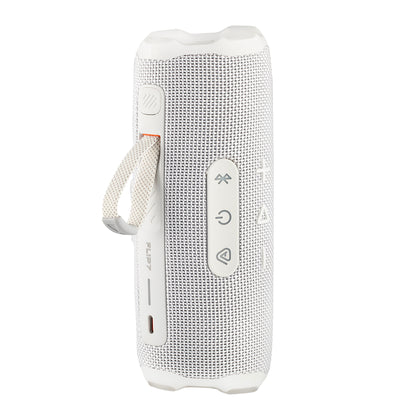 JBL Flip 7 - Portable Waterproof and Drop-Proof Speaker, Bold Pro Sound with AI Sound Boost, 16Hrs of Playtime, and PushLock System with Interchangeable Accessories (White)