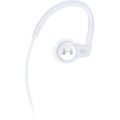JBL - Under Armour Wireless Heart Rate Monitoring, in-Ear Sport Headphones -White (Renewed) - Reconditioned