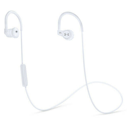 JBL - Under Armour Wireless Heart Rate Monitoring, in-Ear Sport Headphones -White (Renewed) - Reconditioned