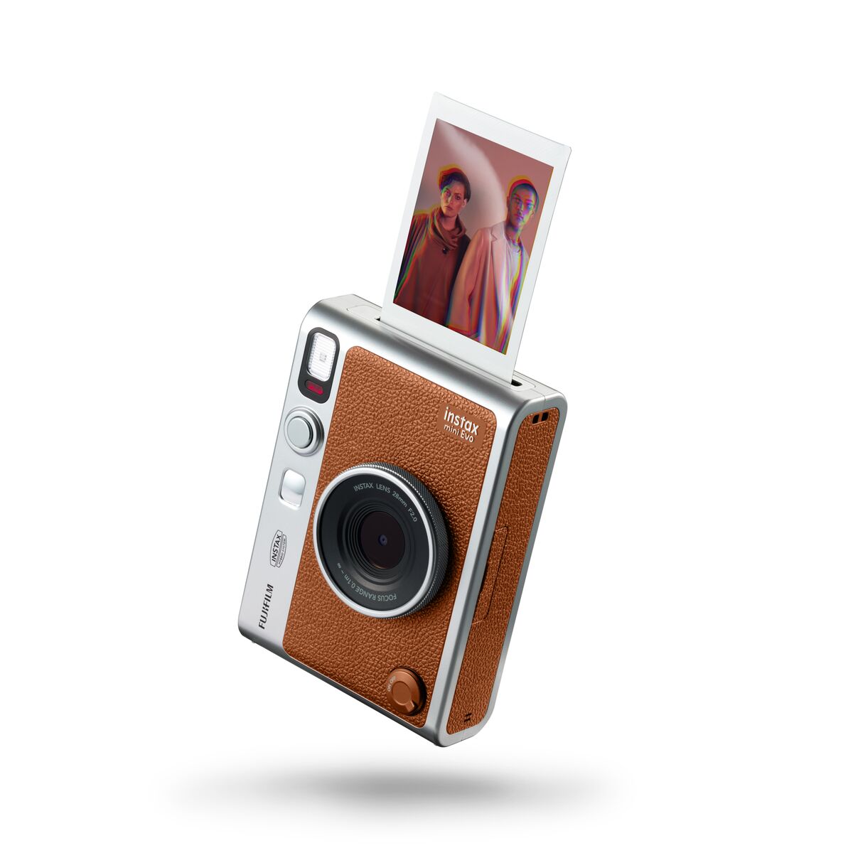 Fujifilm Instax Mini EVO Instant Camera - Brown - Reconditioned