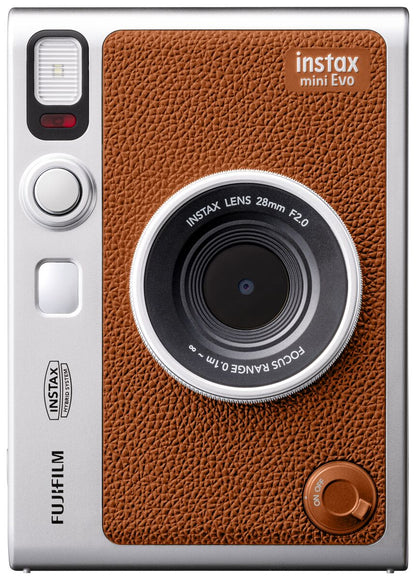 Fujifilm Instax Mini EVO Instant Camera - Brown - Reconditioned