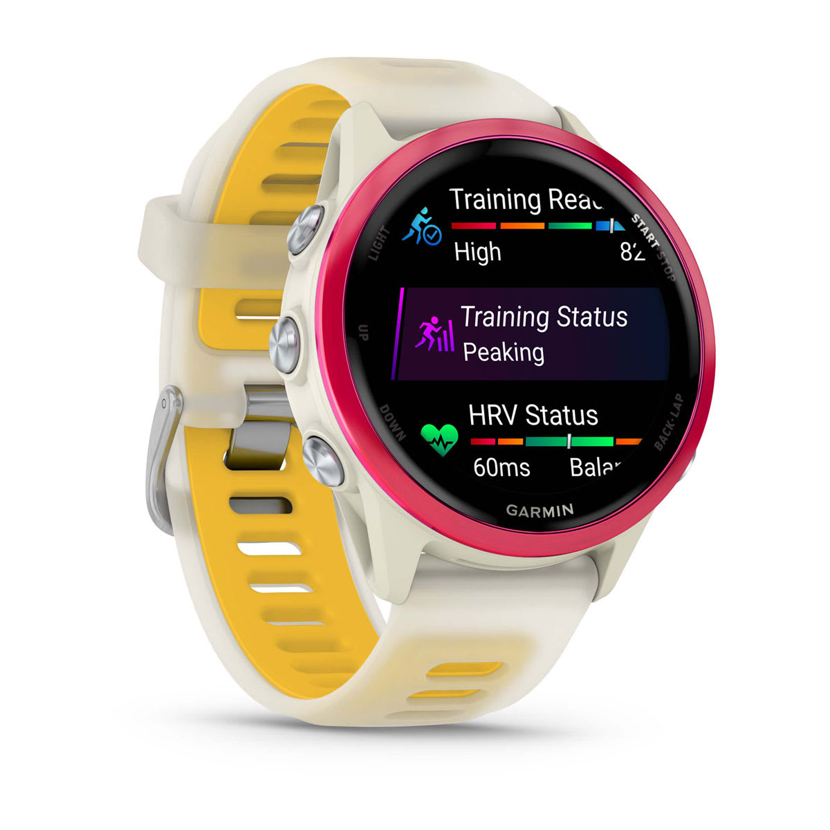 Garmin Forerunner 570 GPS Running Smartwatch 42mm - Raspberry/Bone