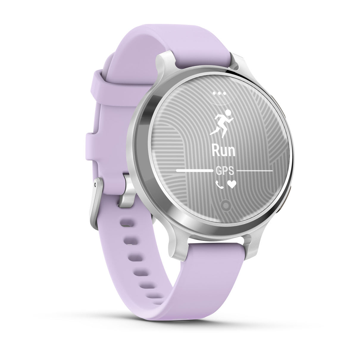 Garmin Lily 2 Active GPS Smartwatch - Silver/Purple Jasmine