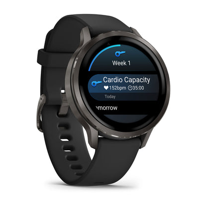 Garmin Venu 4 GPS Smartwatch 41mm - Slate/Black