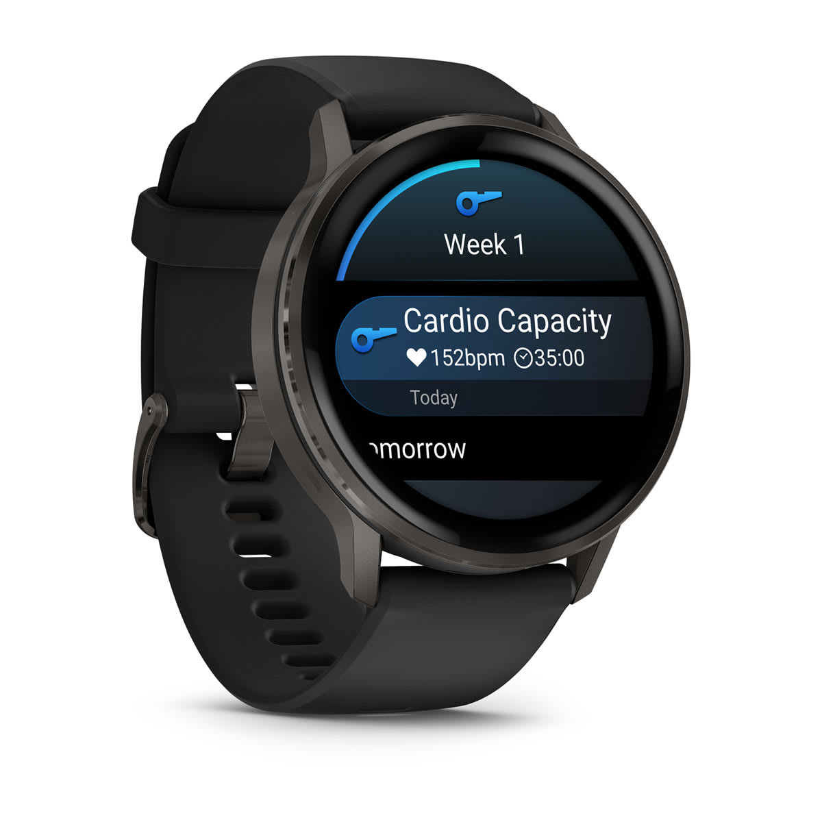 Garmin Venu 4 GPS Smartwatch 45mm - Slate/Black