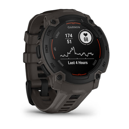 Garmin Instinct E Rugged GPS Smartwatch 45mm - Black/Charcoal