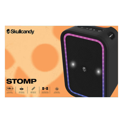 Skullcandy Stomp Waterproof Portable Bluetooth Party Speaker - Black