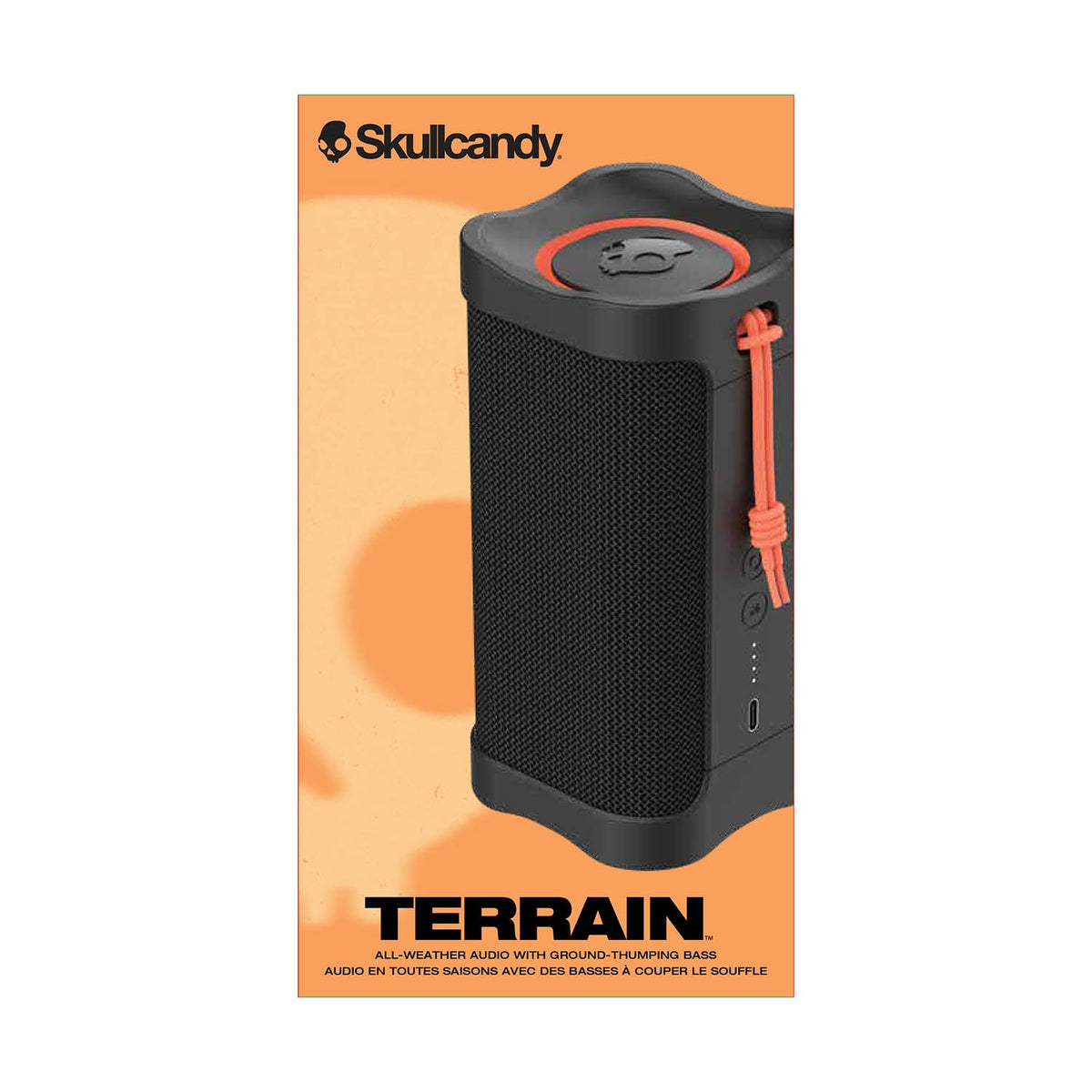 Skullcandy Terrain Portable Wireless Bluetooth Speaker - Black