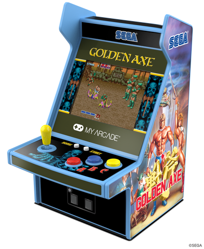 My Arcade Micro Player Pro 6.8" Golden Axe Portable Retro Arcade (3 Games in 1)