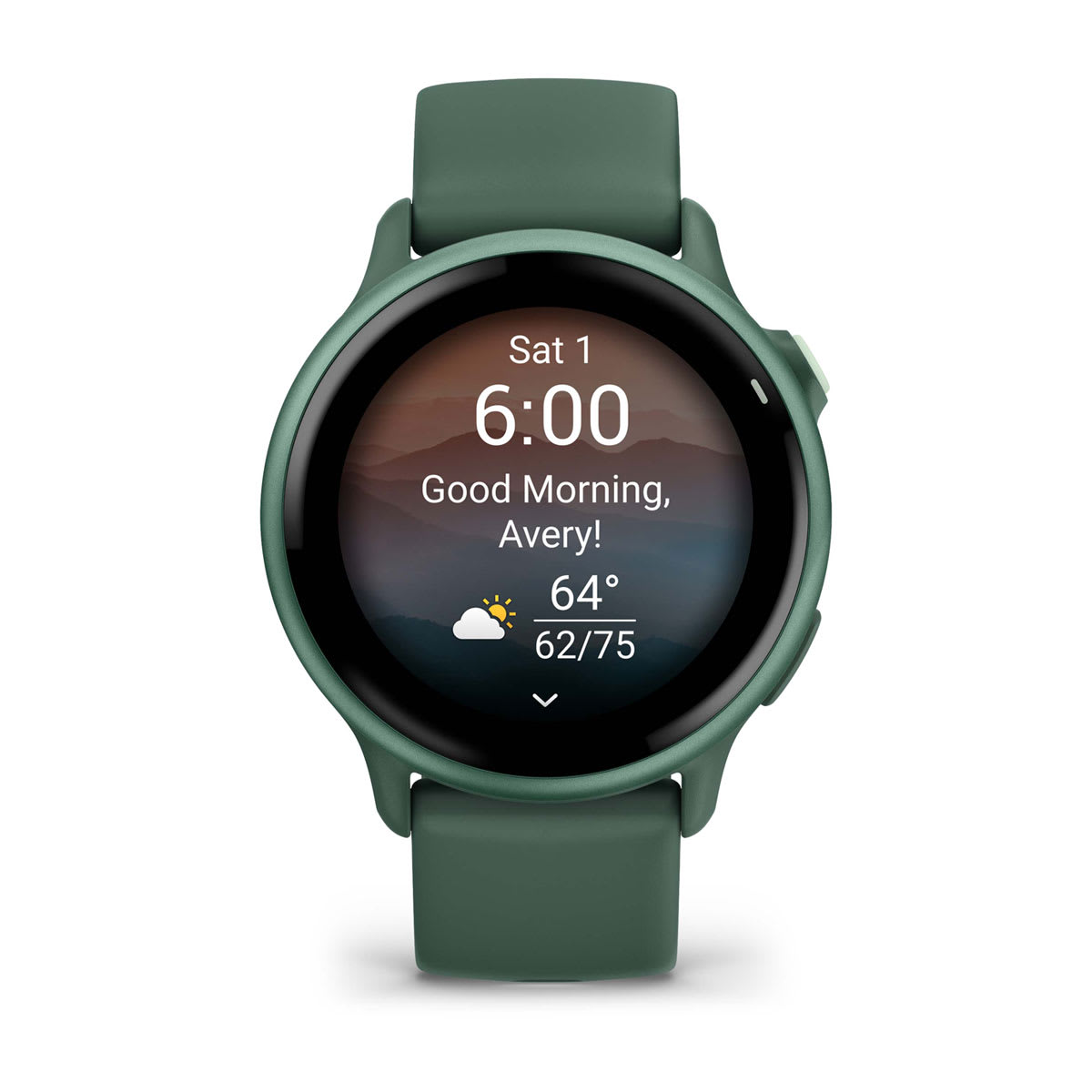 Garmin vivoactive 6 GPS Smartwatch - Metallic Jasper Green
