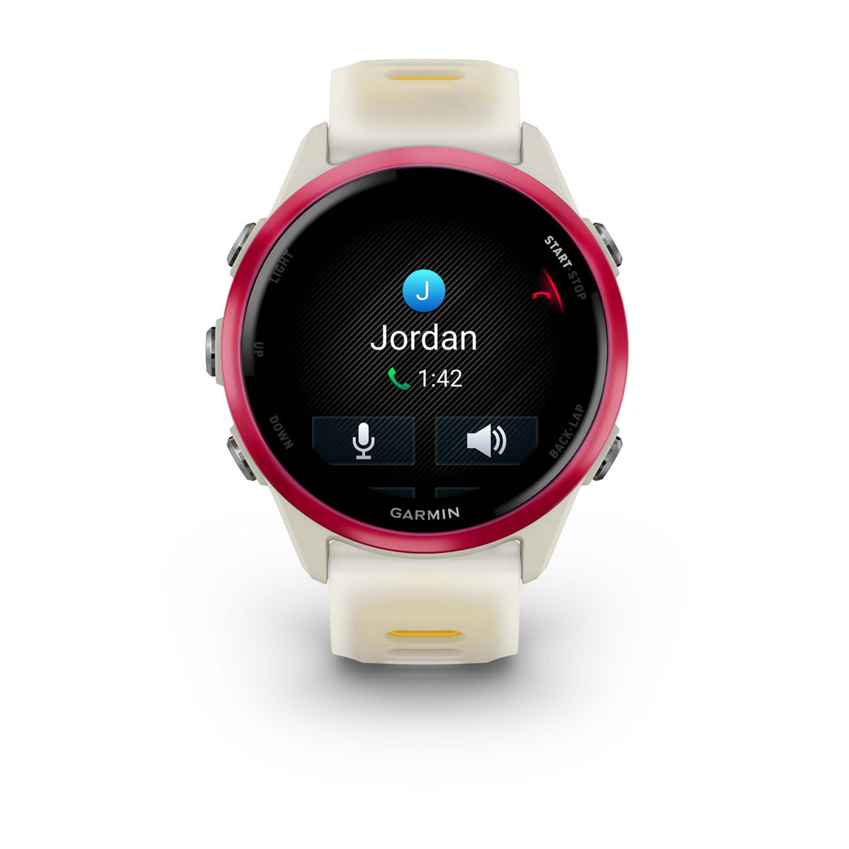 Garmin Forerunner 570 GPS Running Smartwatch 42mm - Raspberry/Bone