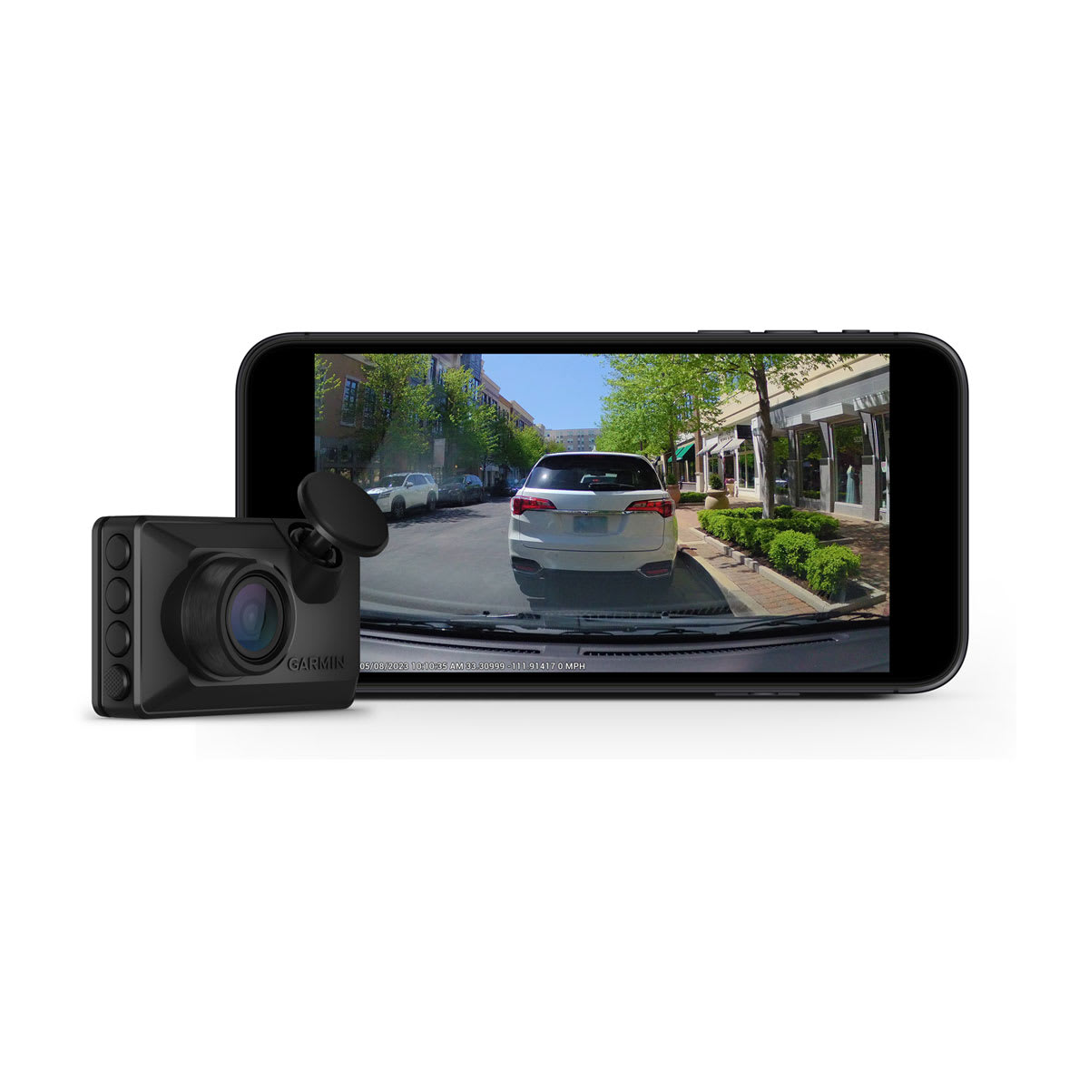 Garmin Dash Cam X110 Car Dash Camera - Black