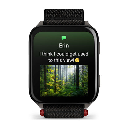 Garmin Venu X1 GPS Smartwatch - Black with Slate Titanium Caseback
