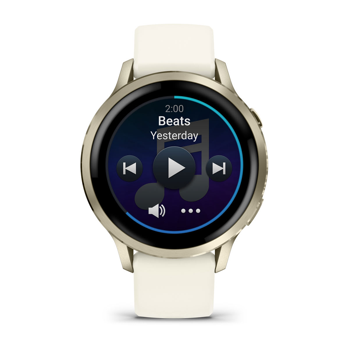 Garmin Venu 4 GPS Smartwatch 41mm - Lunar Gold/Bone
