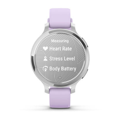 Garmin Lily 2 Active GPS Smartwatch - Silver/Purple Jasmine