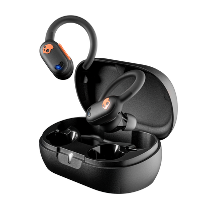 Skullcandy Push ANC Active True Wireless Sport Earbuds - Black/Orange