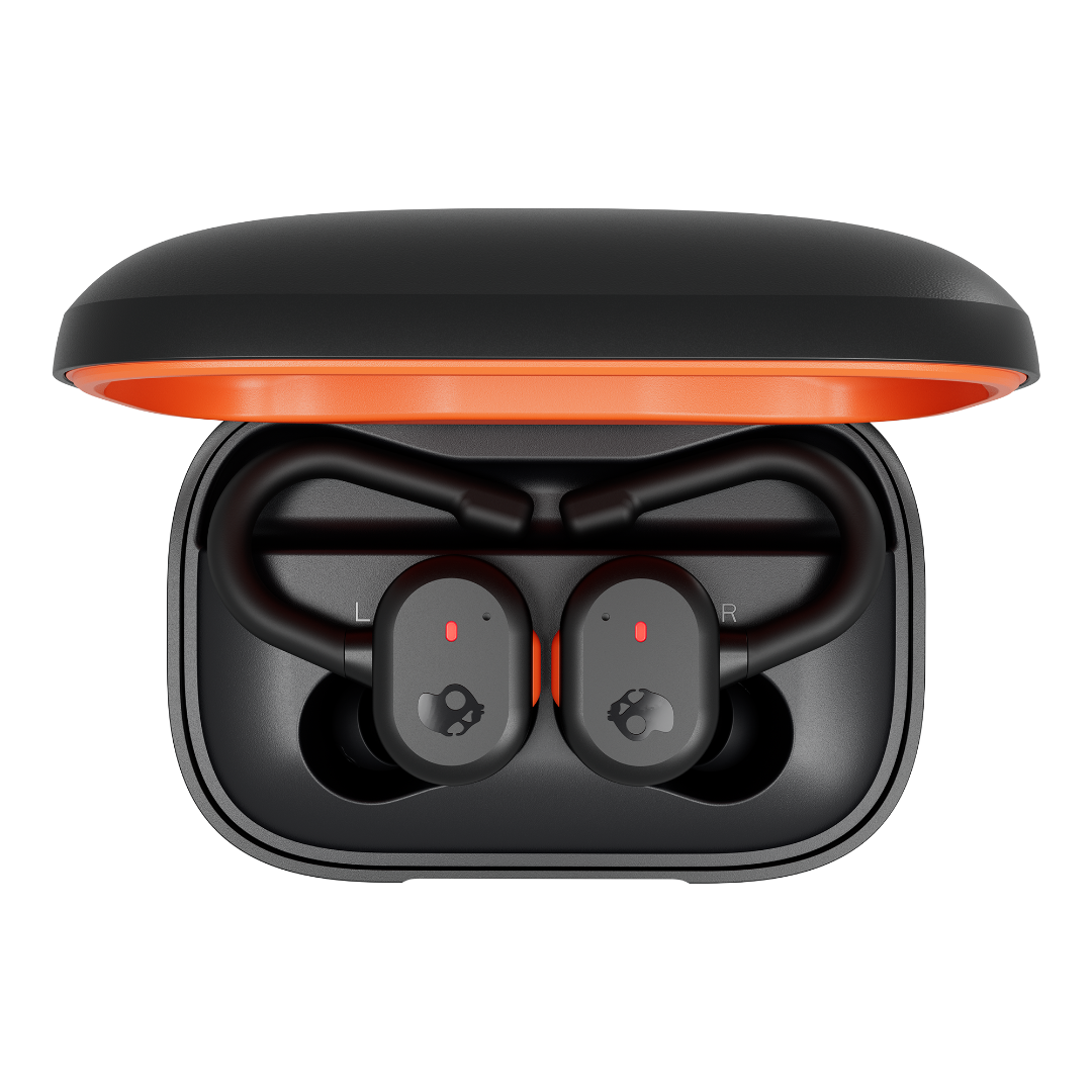 Skullcandy Push Active True Wireless Sport Earbuds - True Black/Orange