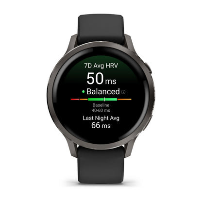 Garmin Venu 4 GPS Smartwatch 41mm - Slate/Black
