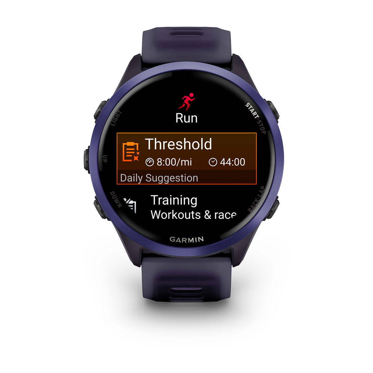 Garmin Forerunner 570 GPS Running Smartwatch 47mm - Indigo/Imperial Purple