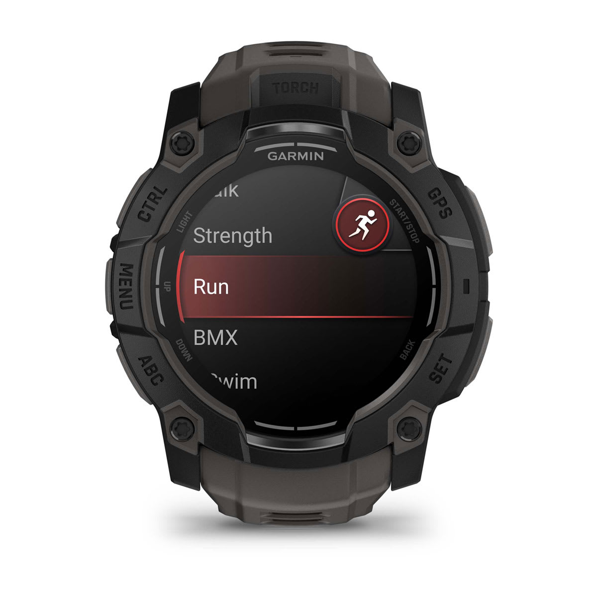 Garmin Instinct 3 AMOLED Rugged GPS Smartwatch 50mm - Black/Charcoal
