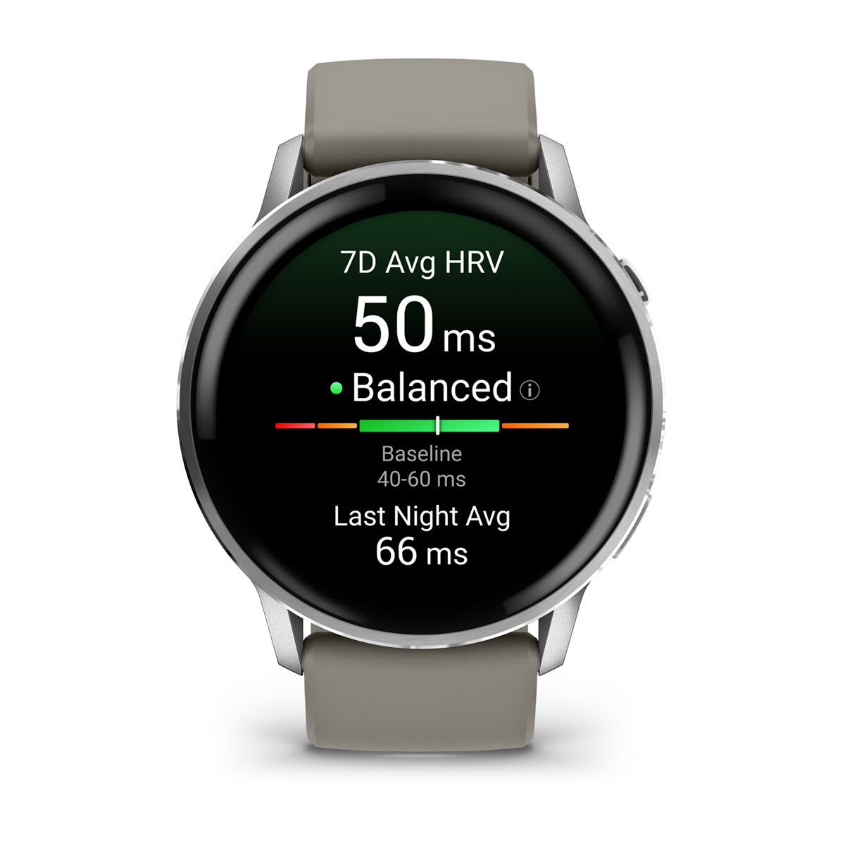 Garmin Venu 4 GPS Smartwatch 45mm - Silver/Silver Gray