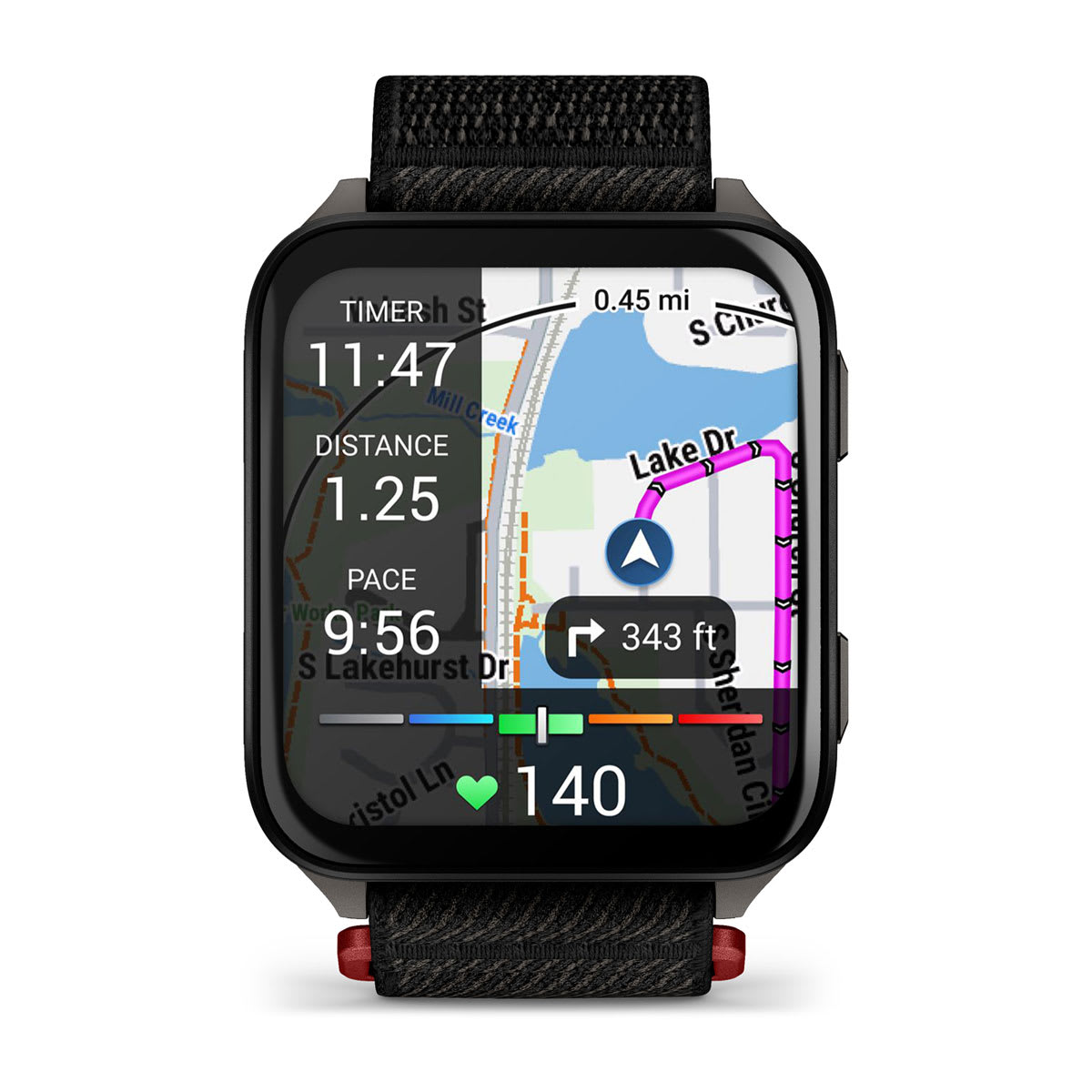 Garmin Venu X1 GPS Smartwatch - Black with Slate Titanium Caseback