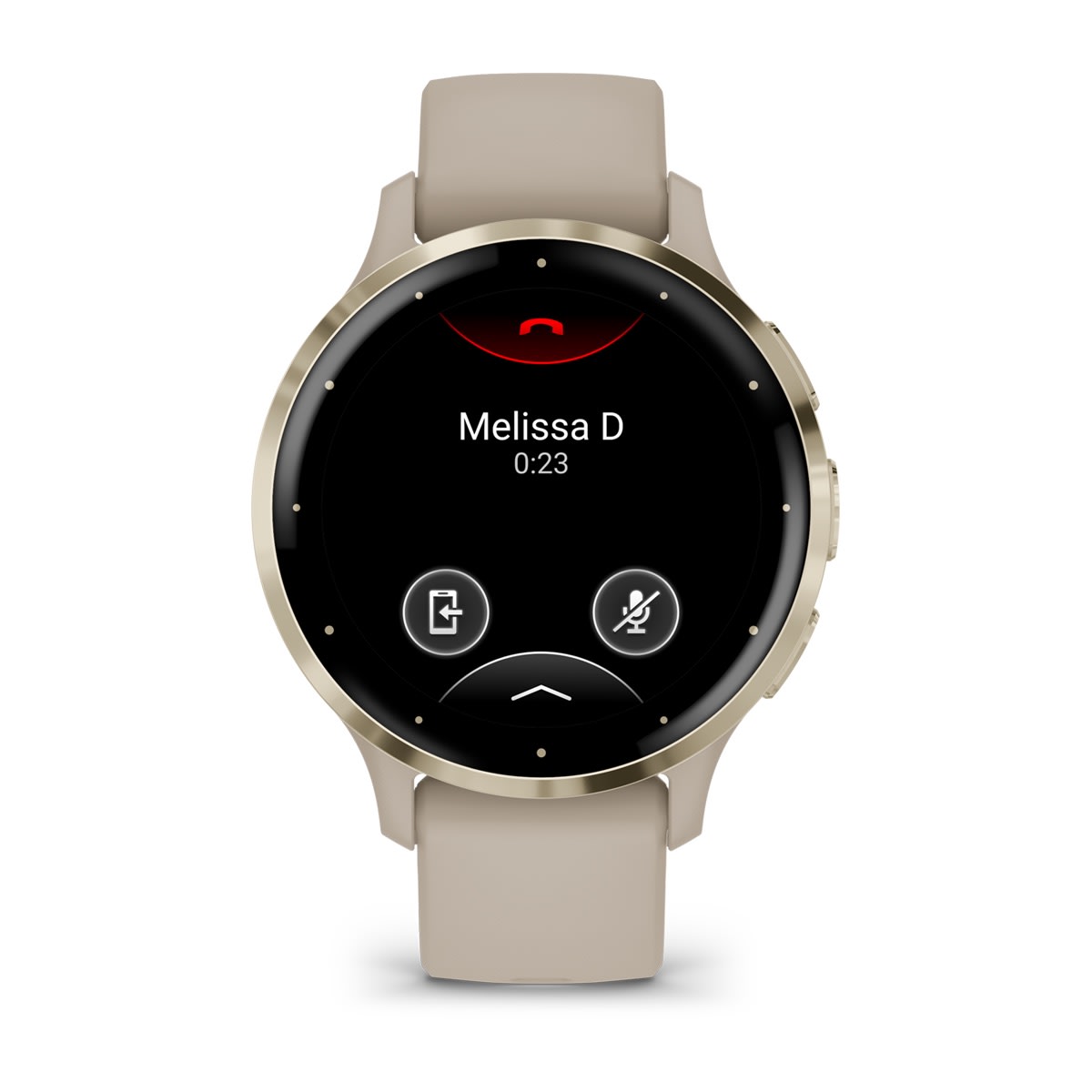 Garmin Venu 3S GPS Smartwatch 41mm - Soft Gold/French Gray
