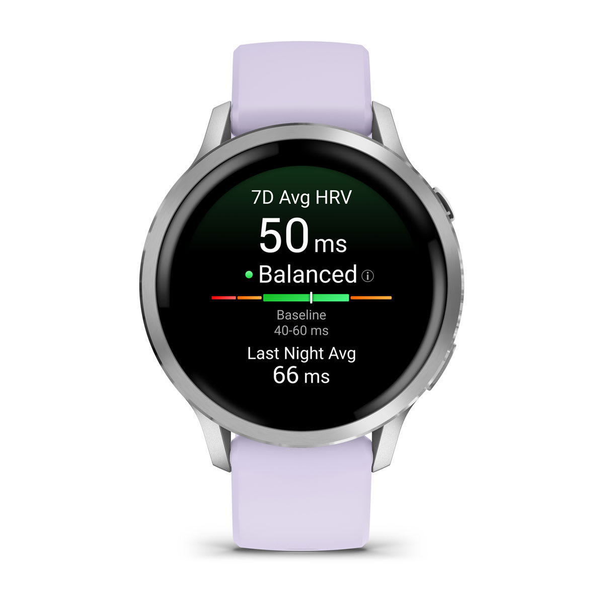 Garmin Venu 4 GPS Smartwatch 41mm - Silver/Periwinkle
