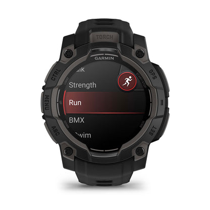 Garmin Instinct 3 AMOLED Rugged GPS Smartwatch 45mm - Black