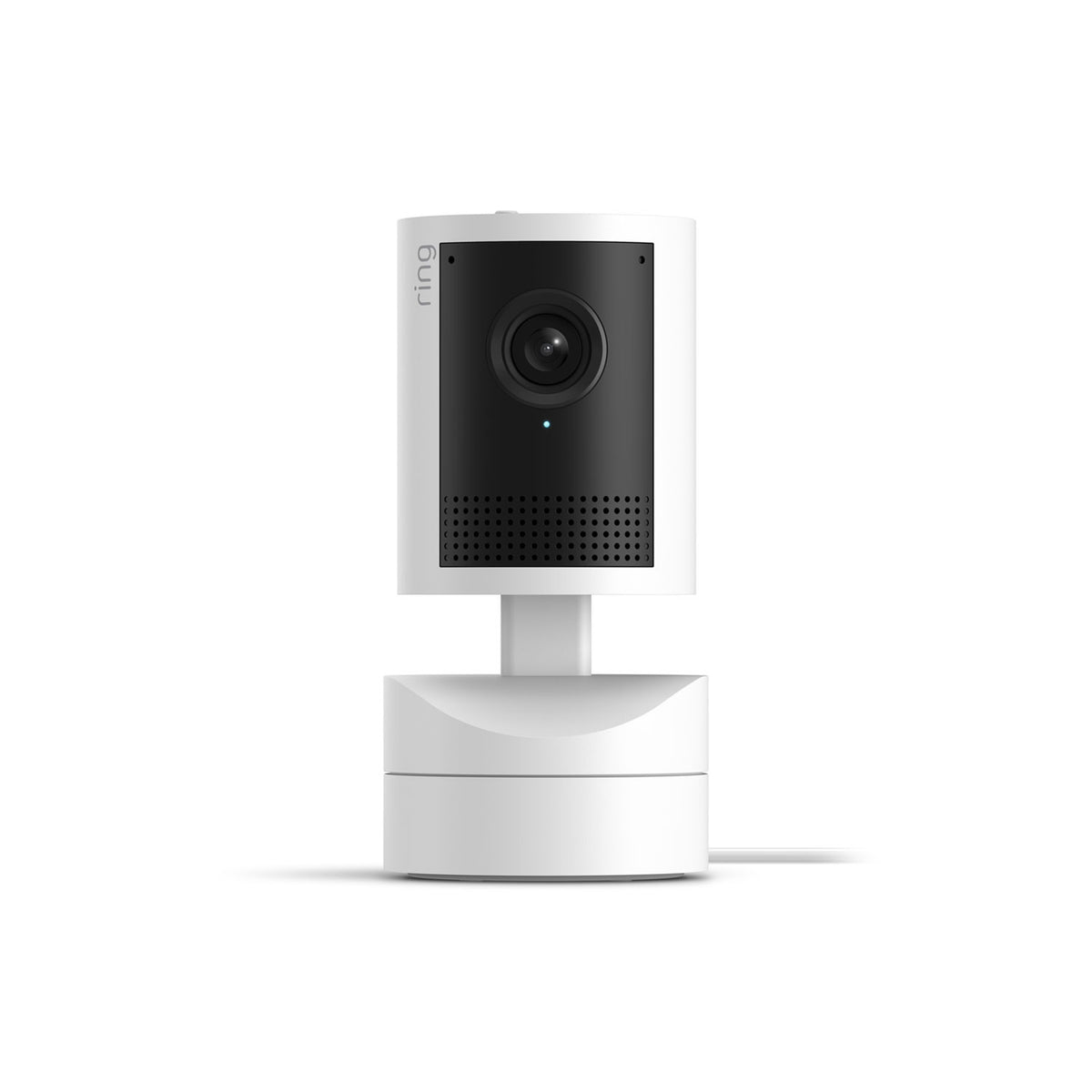 Ring Pan-Tilt Indoor Cam 2K Plug-In Security Camera - White