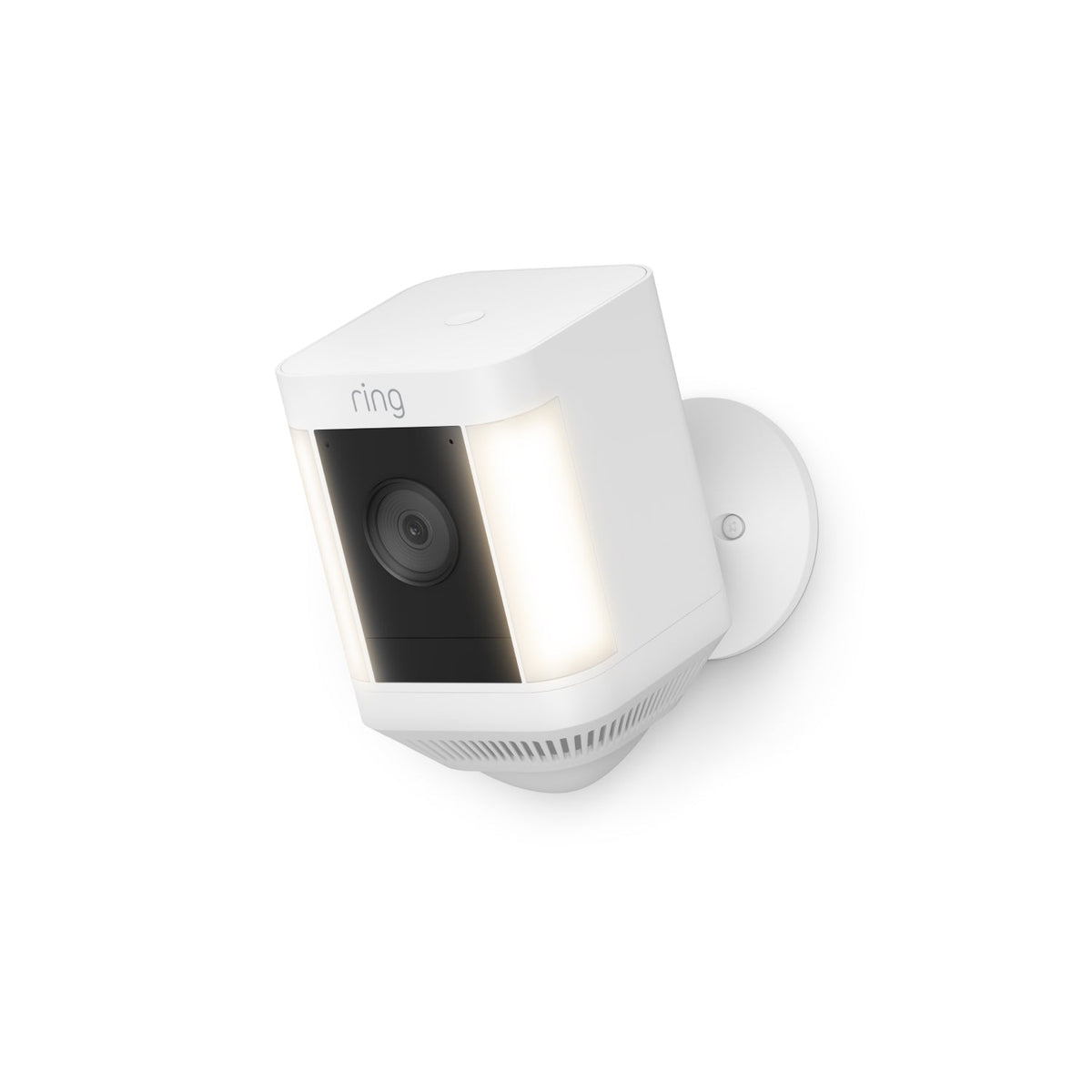 Ring Spotlight Cam Plus Battery Wireless Security Camera - White