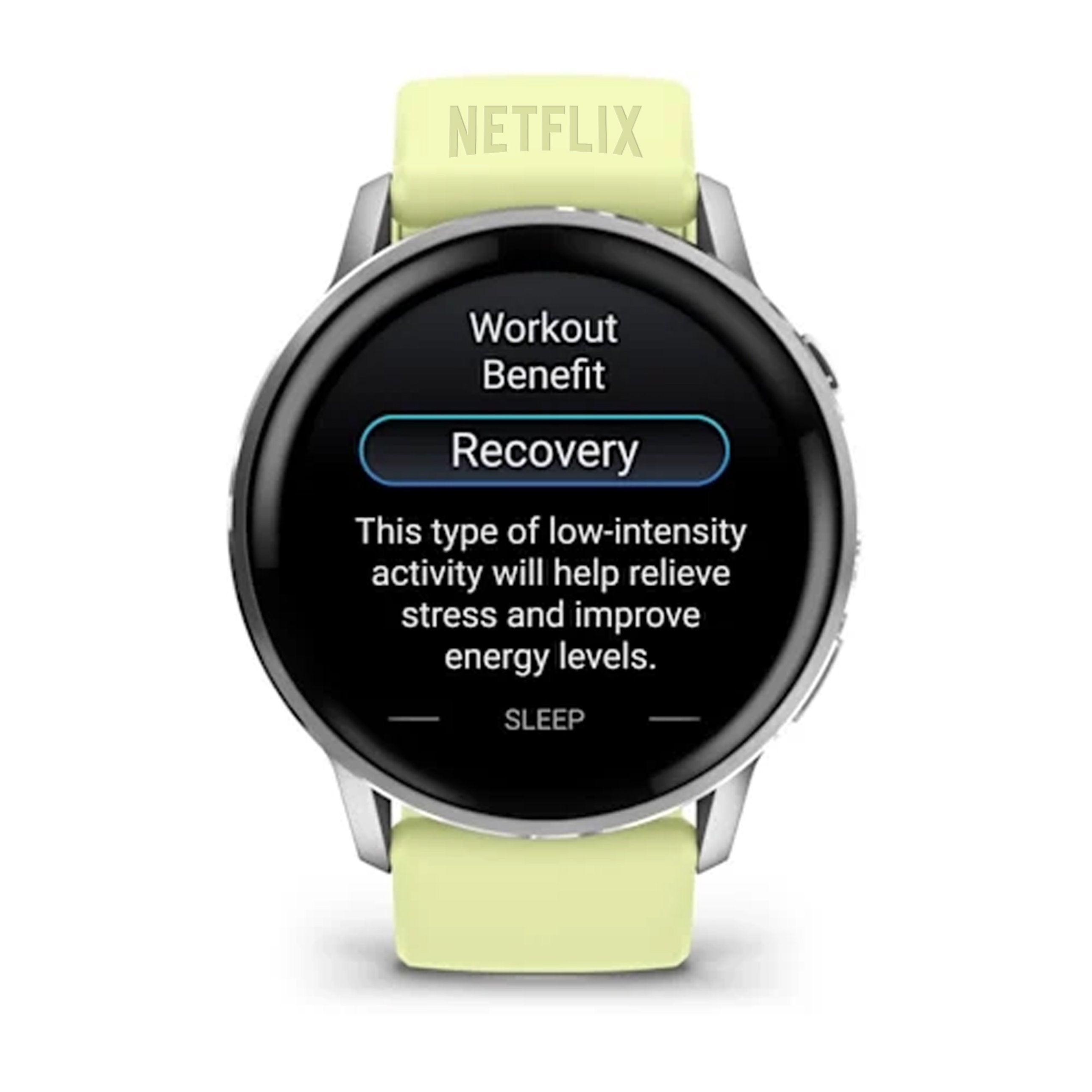 Garmin Venu 4 45mm Silver/Citron with custom logo
